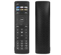 Housse en Silicone antidérapante télécommande pour VIZIO XRT-136, étui de Protection pour télécommande Smart TV Contre Les Rayures, Les Chocs et Les Chutes (Noir)