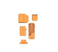 Housse en Silicone caméra pour DJI Pocket 4 Pro, étui de Protection intégral avec Socle kit d'accessoires de Protection pour DJI Osmo Pocket 4P