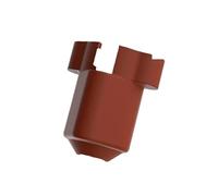 Housse en Silicone Compatible avec Les pièces d'imprimante 3D K1C / K1 Max / K1 : étui Isolant Thermique, Manchon en Silicone Marron résistant à la Chaleur céramique(2PCS)