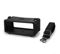 Housse en silicone conçue pour Marshall Emberton III avec bandoulière Excellente protection pendant les voyages (Noir)