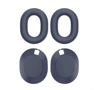Housse en silicone fiable pour Sony WH1000XM6 pour garder les écouteurs en sécurité pendant les entraînements (bleu foncé)