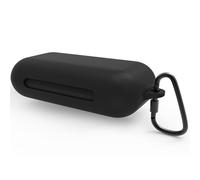 Housse en Silicone Geekria Compatible avec Soundcore by Anker AeroFit 2 Pro véritables écouteurs sans Fil, étui de Protection avec Crochet pour Porte-clés, accès au Port de Charge (Noir)