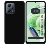 Housse En Silicone Gel TPU Noire Compatible Avec Xiaomi Redmi Note 12 5G