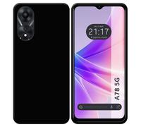 Housse En Silicone Gel TPU Noire Pour Oppo A78 5G