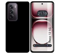 Housse En Silicone Gel TPU Noire Pour Oppo Reno 12 5G