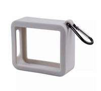 Housse en Silicone Haut-Parleur pour JBL GO 2 GO2 Housse protectrice Anti-Chute Housse Anti-Chocs Durable de Voyage Accessoires pour Haut-parleurs étanches Bluetooth (Gray)