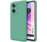 Housse En Silicone Liquide Ultra Douce Pour Oppo A57s Couleur Verte