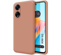 Housse En Silicone Liquide Ultra Douce Pour Oppo A98 5G Couleur Rose