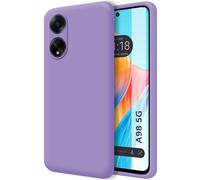 Housse En Silicone Liquide Ultra Douce Pour Oppo A98 5G Couleur Violet