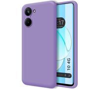 Housse En Silicone Liquide Ultra Douce Pour Realme 10 4G Couleur Violet