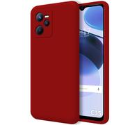 Housse En Silicone Liquide Ultra Douce Pour Realme C35 Couleur Rouge