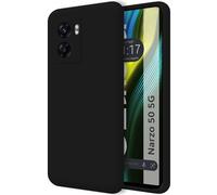 Housse En Silicone Liquide Ultra Douce Pour Realme Narzo 50 5G Couleur Noire