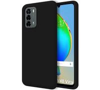 Housse En Silicone Liquide Ultra Douce Pour ZTE Blade V40 VITA Couleur Noire