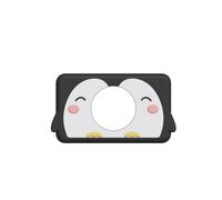 Housse en silicone pingouin noir et blanc TU
