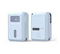 Housse en silicone pour Anker Nano Power Bank 10,000 mAh (45W),Silicone souple et épais de 2 mm,Ouvertures précises, n'affecte pas la charge, anti-chute et anti-rayures, facile à transporter (Bleu