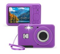 Housse en Silicone pour apforeil Photo Kodak PIXPRO FZ55, Coque protectrice pour apforeil Photo numérique avec lanière, Housse Souple en Silicone Anti-Rayures, légère, étui de Voyage