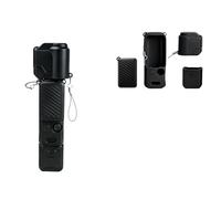 Housse en silicone pour appareil photo Pocket 4, couleur noire | Surfaces d'absorption des chocs en silicone, entretien facile, garde l'appareil propre, sans ajouter de volume
