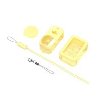 Housse en silicone pour appareil photo sport avec ventilation résistante aux chocs et dragonne pour appareil photo