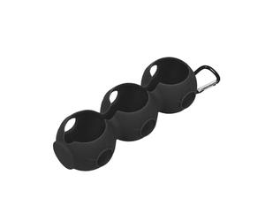 Housse en silicone pour balle de golf résistante aux collisions avec une variété de couleurs pour les préférences individuelles et accessoire de golf compact