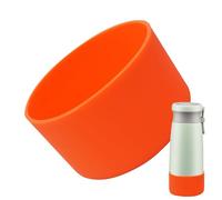 Housse en silicone pour bouteille d'eau, housse de protection antidérapante en silicone pour bouteille d'eau, compatible avec Hydro Sport Flask de 12 à 24 oz | pour bouteille mobile, accessoires p