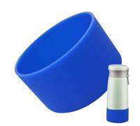 Housse en silicone pour bouteille d'eau, housse de protection antidérapante en silicone pour bouteille d'eau, compatible avec Hydro Sport Flask de 12 à 24 oz | pour bouteille mobile, accessoires p