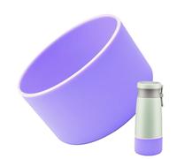 Housse en silicone pour bouteille d'eau, housse de protection antidérapante en silicone pour bouteille d'eau, compatible avec Hydro Sport Flask de 12 à 24 oz | pour bouteille mobile, accessoires p