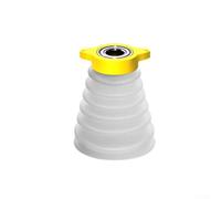 Housse en silicone pour collecteur de poussière pour perceuse à percussion - Coque flexible qui extrait les débris et la poussière pendant le perçage - Garde l'espace de travail propre pour les forets