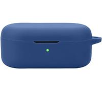 Housse en Silicone pour Écouteurs Bluetooth pour Oppo Enco Buds2 Pro Coque, Antichoc, Housse de Transport Compatible Oppo Enco Buds2 Pro Écouteur Bluetooth.Bleu Marin