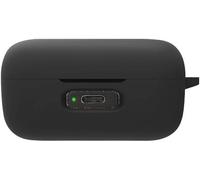 Housse en Silicone pour Écouteurs Bluetooth pour Sennheiser Momentum True Wireless 4, Antichoc, Housse de Transport pour Sennheiser Momentum True Wireless 4 Écouteur Bluetooth.Noir