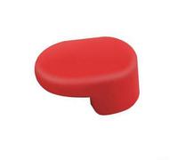 Housse en silicone pour garde-boue arrière pour trottinette électrique M365 offrant une protection contre la poussière et les rayures (rouge)