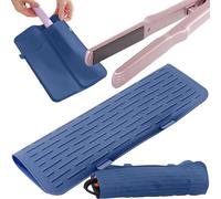 Housse en silicone pour lisseur à cheveux Fer à friser Housse de voyage