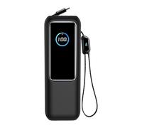 Housse en silicone pour ordinateur portable Power Bank | Housse de protection pour banque d'alimentation de voyage, étui anti-poussière pour sport gym camping randonnée d'urgence