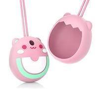 Housse en Silicone pour Tamagotchi Pix, Housse de Remplacement en Silicone pour Animaux de Compagnie Cadeau d'anniversaire pour Enfants (Rose)