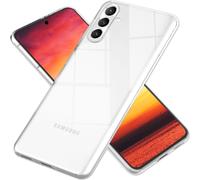 Housse en silicone transparente NALIA pour Samsung Galaxy S24 Housse transparente pour les mains pour un look cristallin, housse transparente