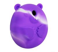 Housse en silicone vibrante conçue pour les animaux virtuels Tamagotchi Pix avec dragonne intégrée Violet