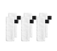 Housse en tissu à fibres fines, compatible avec Karcher EasyFix, tampon de nettoyage for balai vapeur, compatible avec Karcher EasyFix, SC2 SC3 SC4 SC5(6pcs Cleaning cloth)