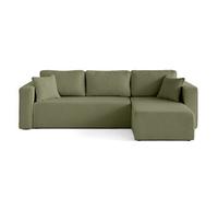 Housse en tissu bouclette pour canapé déhoussable Topaze - Vert