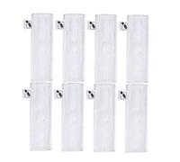 Housse en tissu, compatible avec les nettoyeurs vapeur Karcher EasyFix, SC2, SC3, SC4 et SC5, pièces de rechange for balai vapeur. Tampon de nettoyage en tissu for balai vapeur.(8pcs Cleaning cloth)