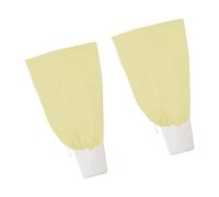 Housse en tissu de barrière contre le froid de qualité supérieure pour plantes à herbier - Cordon coulissant - 200 x 240 cm - Blanc crème et vert - Épais - Protection hivernale - Avec plan coulissant