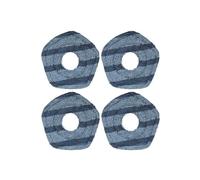 Housse En Tissu De Vadrouille, Tampons De Chiffons, Pièce De Rechange, Accessoires En Tissu De Vadrouille, Compatibles Avec Eufy,X10 Pro, Pièces De Rechange For Aspirateur Robot(4PCS)