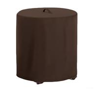 Housse en tissu Oxford 210D conçue pour les aspirateurs d'atelier humide et sec pour fournir une barrière physique constante (café, 61 x 68 cm)