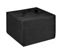 Housse en tissu Oxford 210D pour friteuse imperméable et résistante à la poussière - Protection robuste pour équipement de cuisine en plein air - Noir - 47 x 45 x 29 cm