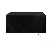 Housse en tissu Oxford 420D pour robot tondeuse conçue pour protéger contre la poussière, l'eau et la lumière du soleil avec ajustement sécurisé (78 x 56 x 36 cm, noir)