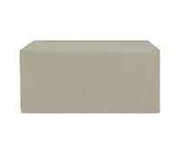 Housse en tissu Oxford 420D pour tondeuse à gazon robotique offrant protection solaire, anti-poussière et imperméable pour un rangement résistant aux intempéries (94 x 63,5 x 46 cm, beige)