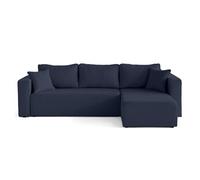 Housse en tissu pour canapé déhoussable Topaze - Bleu marine