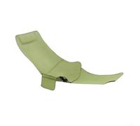 Housse en tissu pour chaise de camping avec poche latérale intégrée pour les petits objets essentiels et installation sans outils (vert)