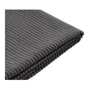 Housse en velours côtelé pour canapé déhoussable Topaze - Gris