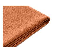 Housse en velours texturé pour canapé déhoussable Topaze - Rouille