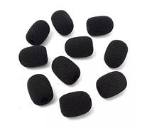 Housse éponge pour haut-parleur, éponge de micro lavalier, écouteur, mousse de coton, lavable, élasticité compatible, haute durabilité, doux