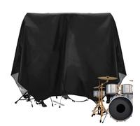Housse étanche à la poussière pour batterie - 275 x 200 cm - Housse Oxford imperméable pour batterie | Outil d'instruments de musique pour clavier, piano, guitare, violon